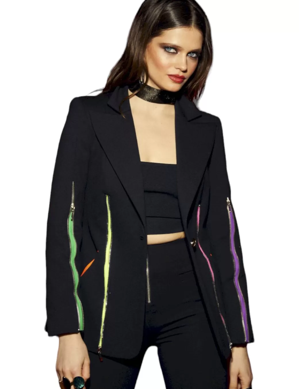 Fashion U Do It Blazer 2231011 Negro