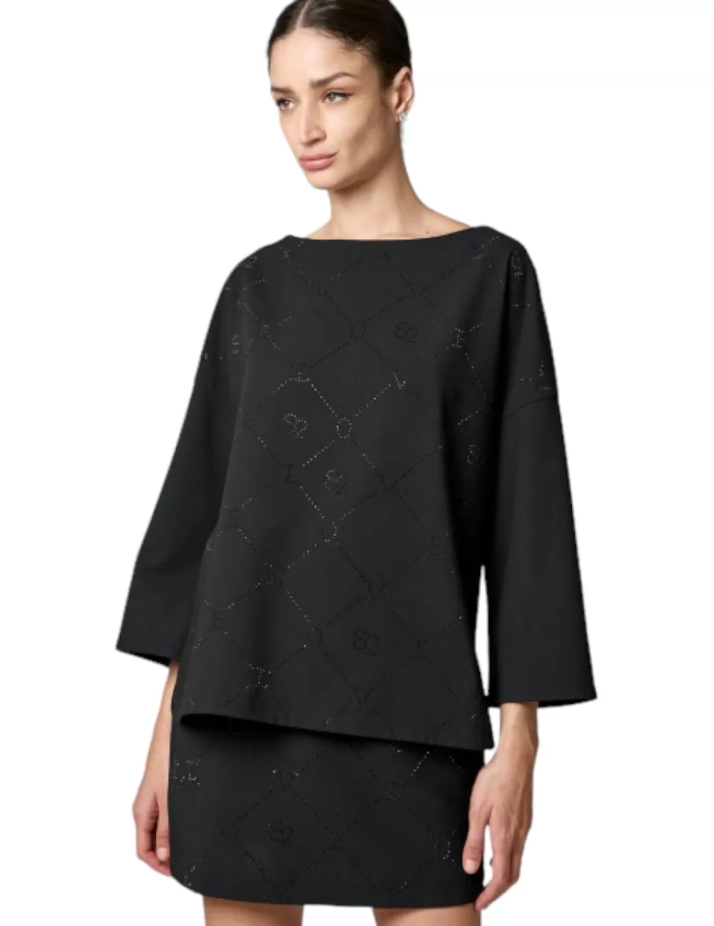 Fashion Access Blusa 34-2066-132 Negra Negro