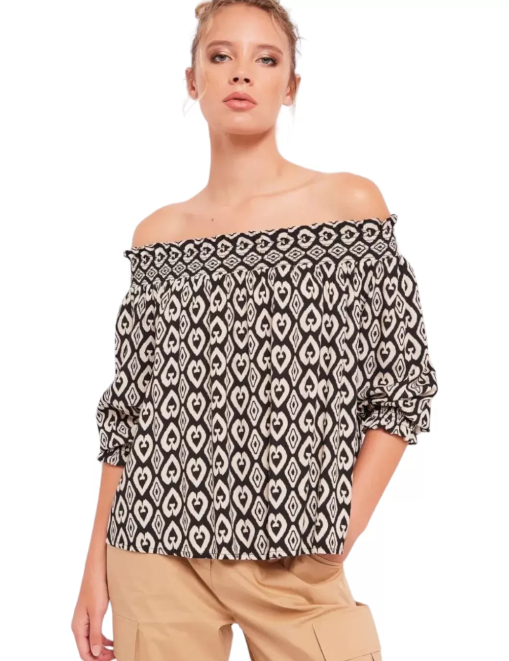 Clearance Gaudi Blusa 411BD45014 Gaudí Negra Negro