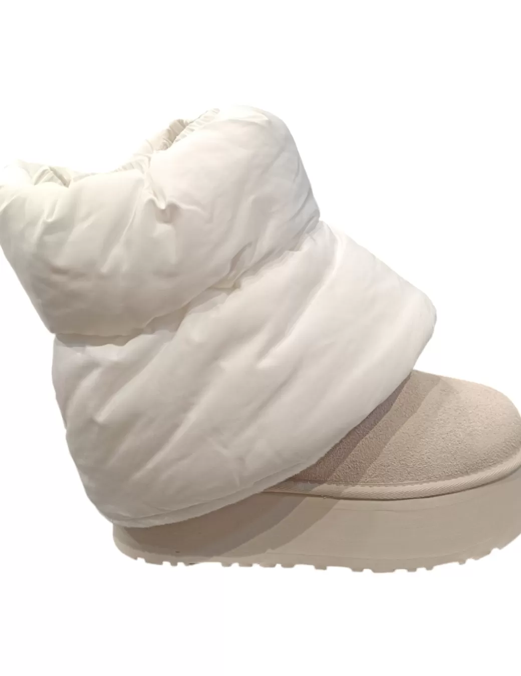 Clearance UGG Bota Classic Mini Dipper Blanco