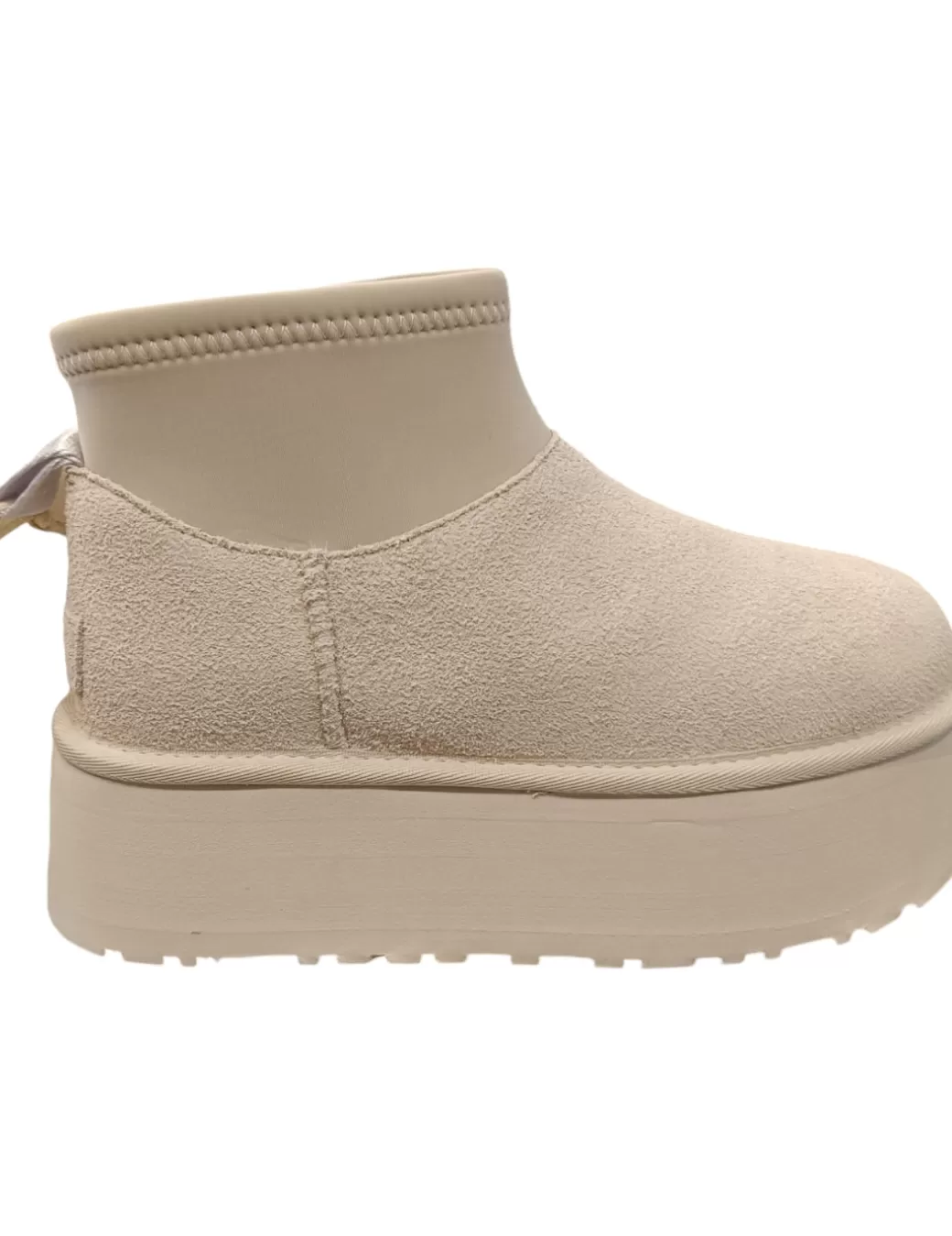 Clearance UGG Bota Classic Mini Dipper Blanco