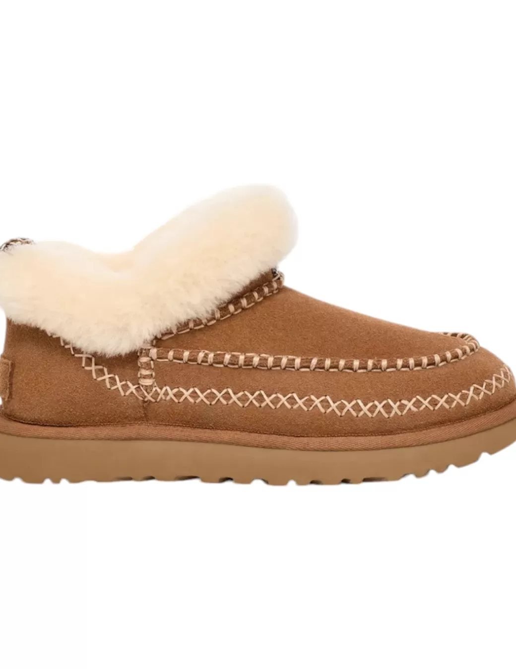 Cheap UGG Bota Classic Ultra Mini Alpine Camel Beige