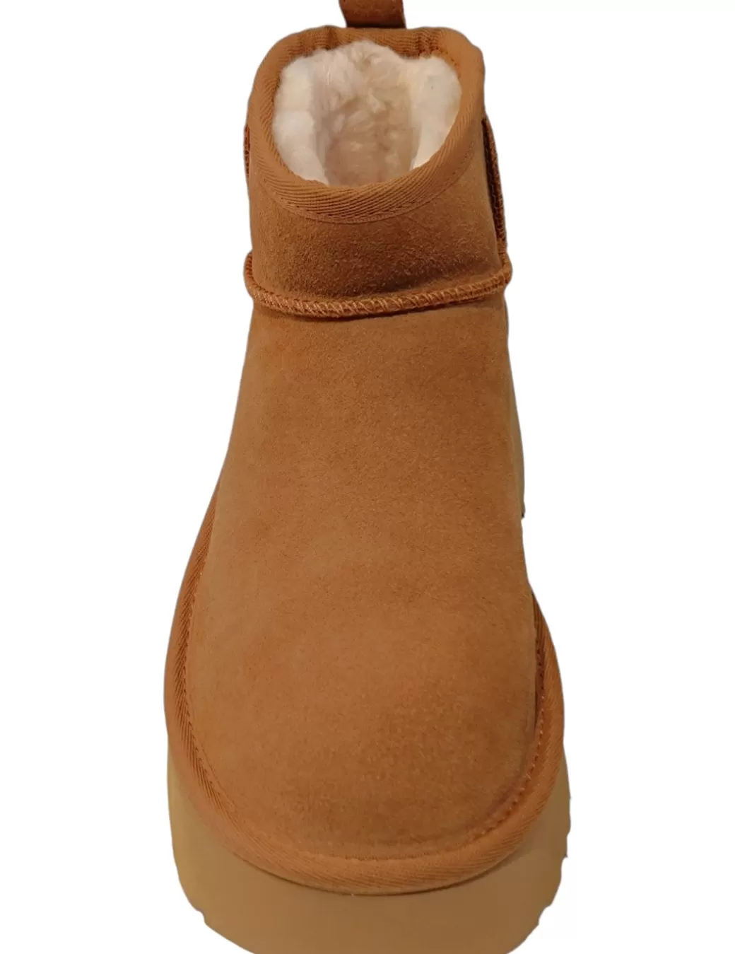 Cheap UGG Bota Classic Ultra Mini New Heights Camel Beige