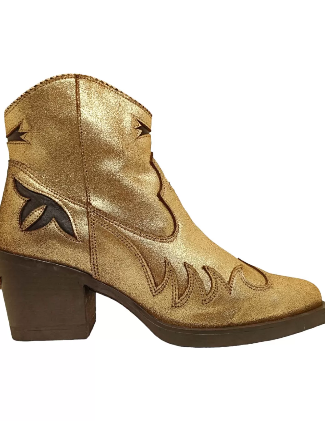 Outlet Nemonic Botin Campero Dallas Atlanta Oro