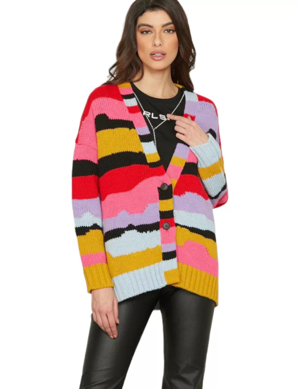 Cheap Relish Chaqueta Tadea Rayas Colores Multicolor