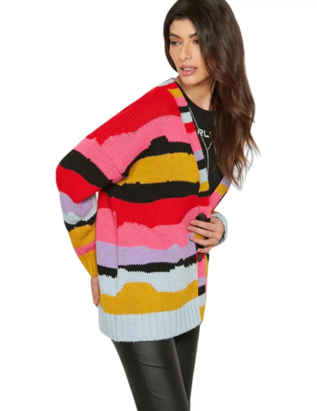 Cheap Relish Chaqueta Tadea Rayas Colores Multicolor