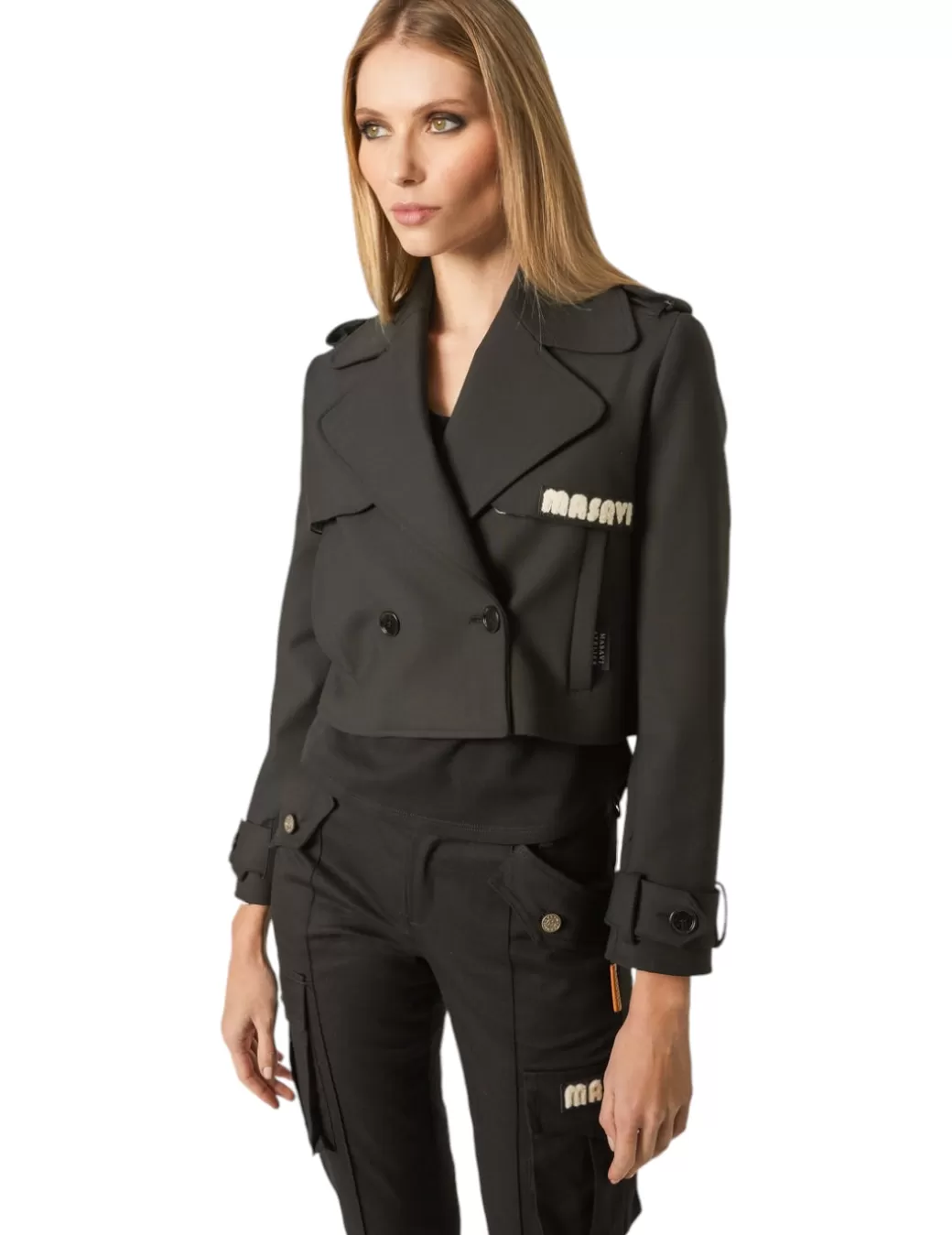 Flash Sale Masavi Chaqueton 2545 Negro