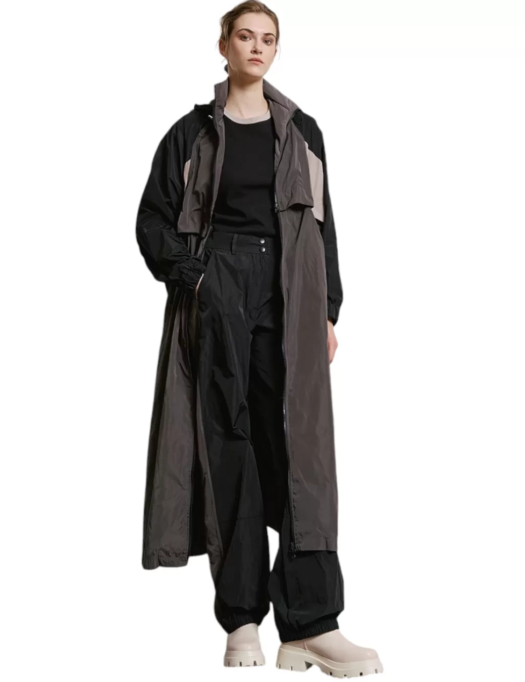 Best Access Gabardina Trench Marron