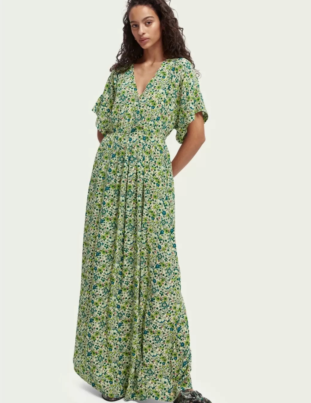 Online Scotch&Soda Maxi Dress 164763 Multicolor