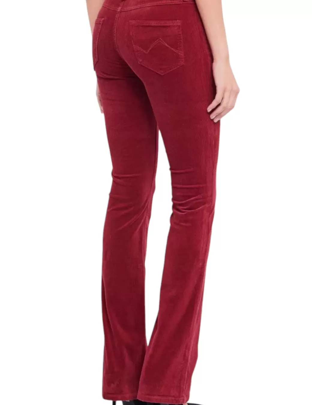 Cheap Gaudi Pantalón 421BD25010 Granate Pana Rojo