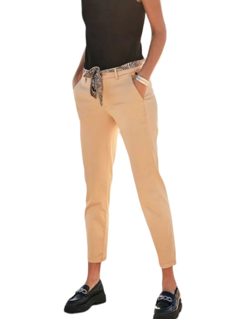 Flash Sale FREEMAN Pantalón Chino Claudia Beige