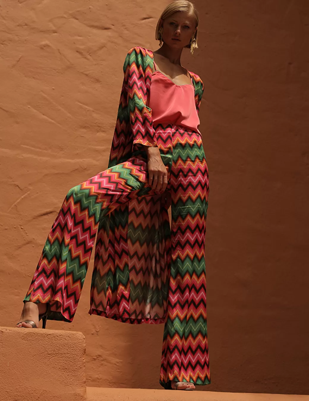 Best Sale Panambi Pantalón Elda Zigzag Multicolor