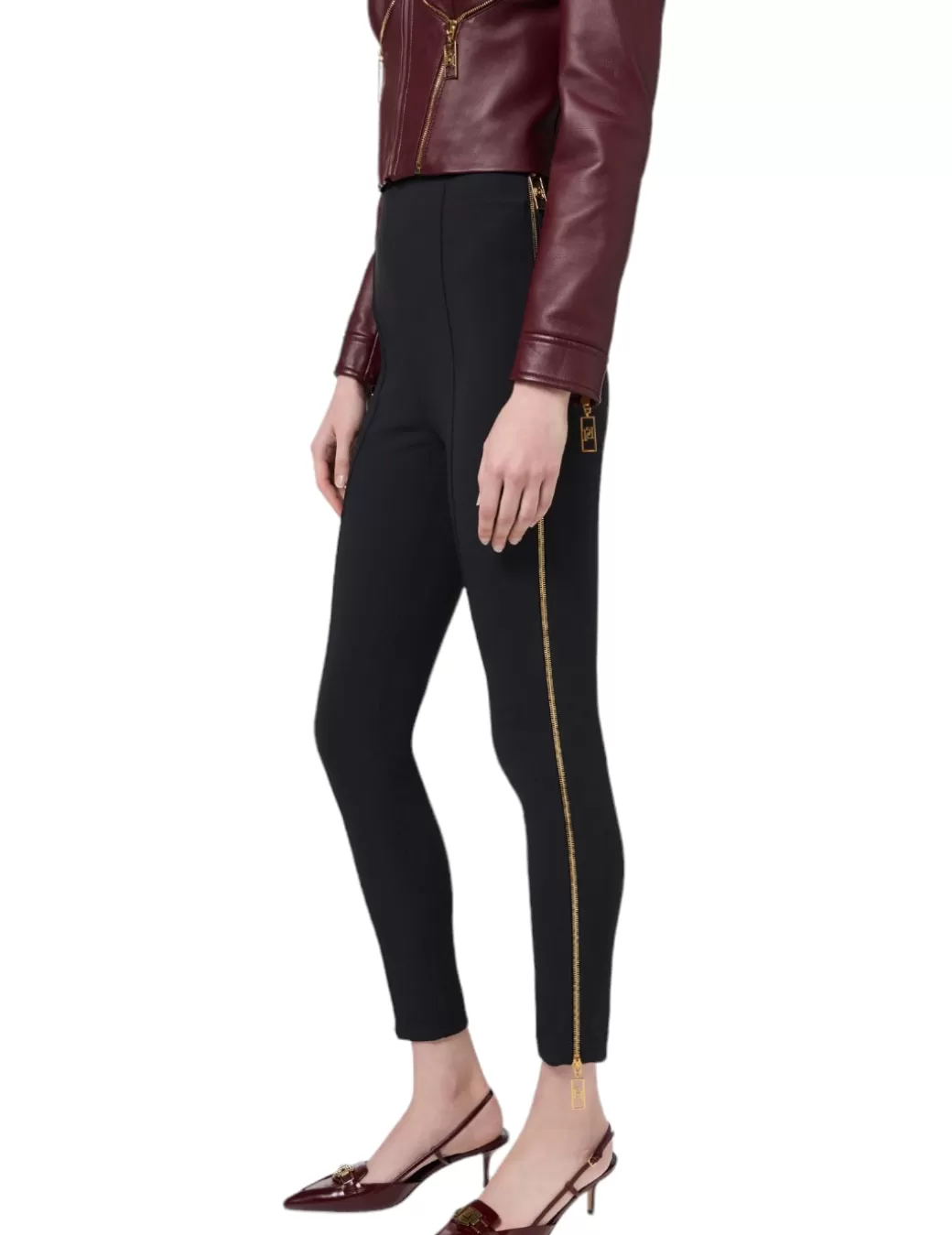 Best Elisabetta Franchi Pantalón PA00546E2 Elisabetta Negro