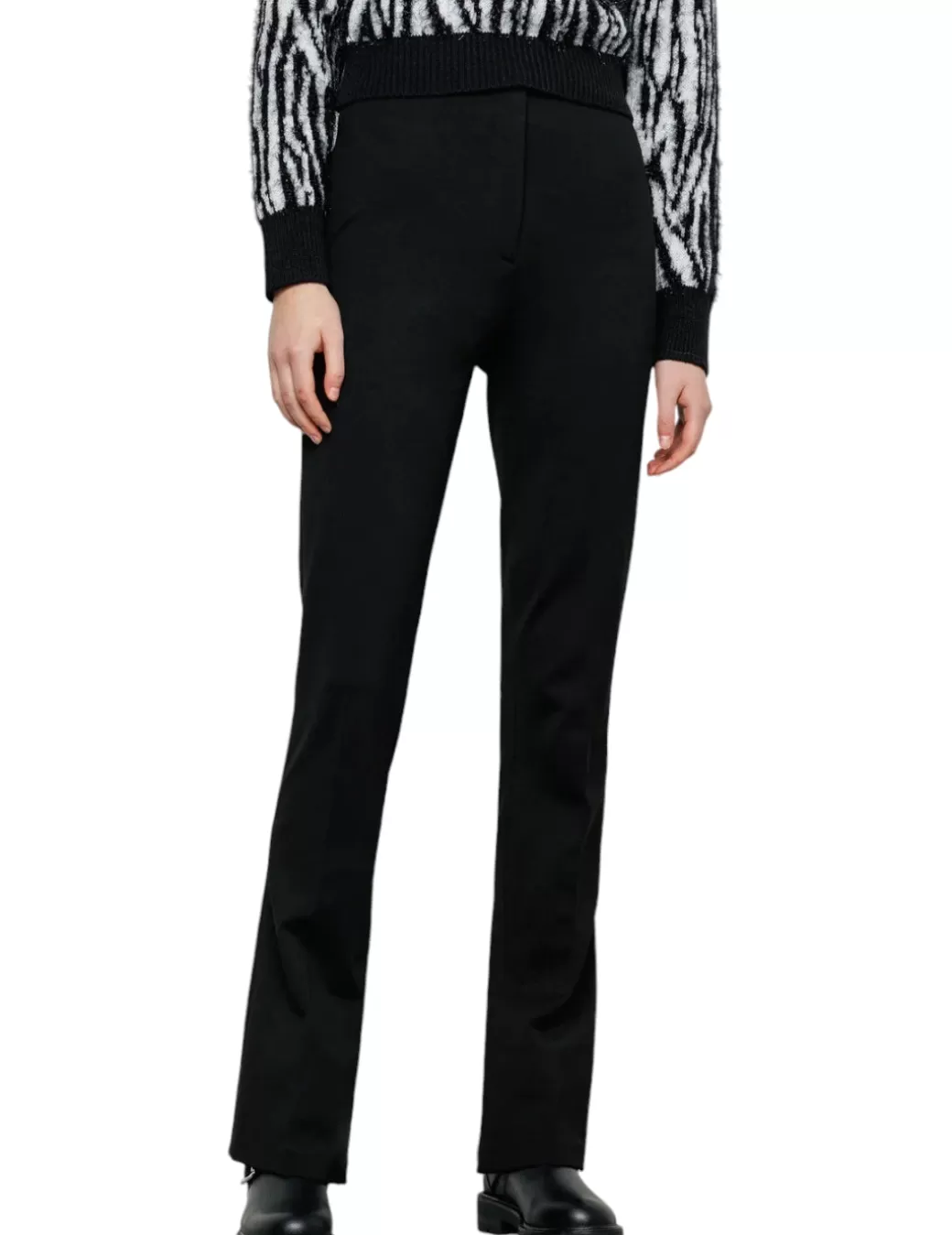 New akep Pantalón PTKD07203 Negro