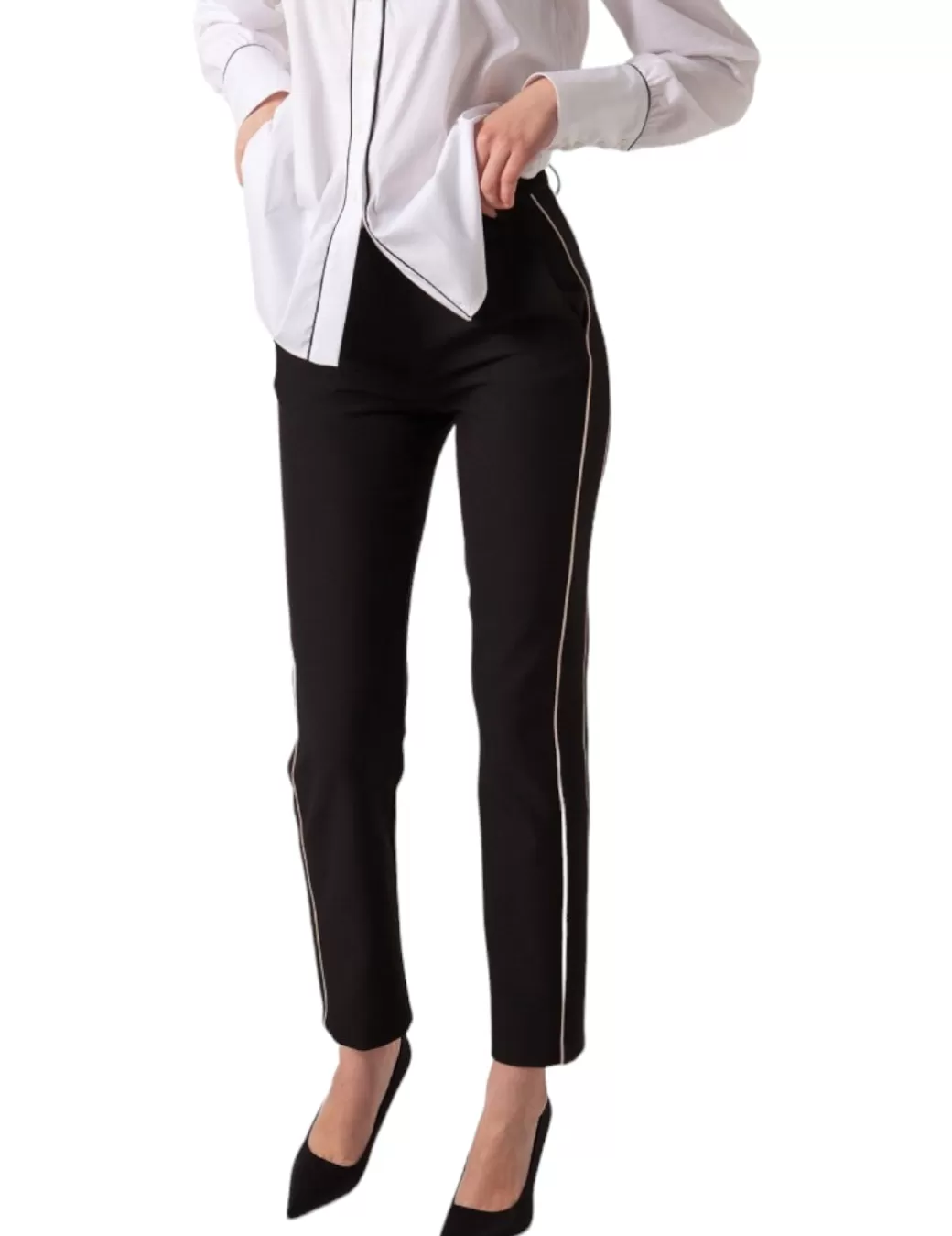 Best Mangata Pantalon 2302-0068 Y Negro Beige