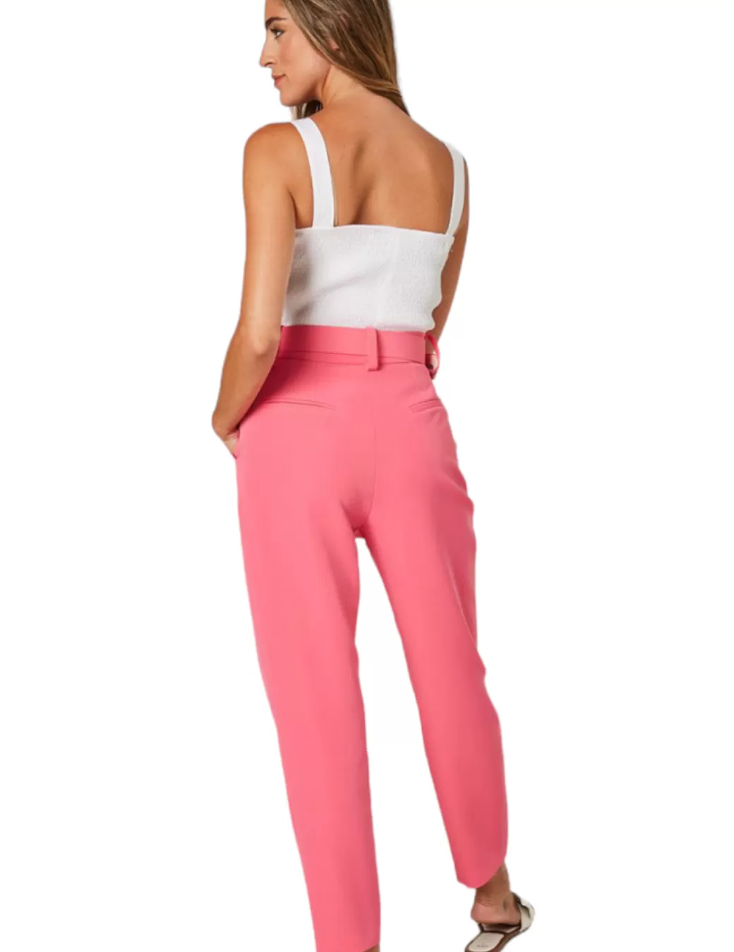 Fashion Mangata Pantalon 2401-0172 Fuxia Rosa