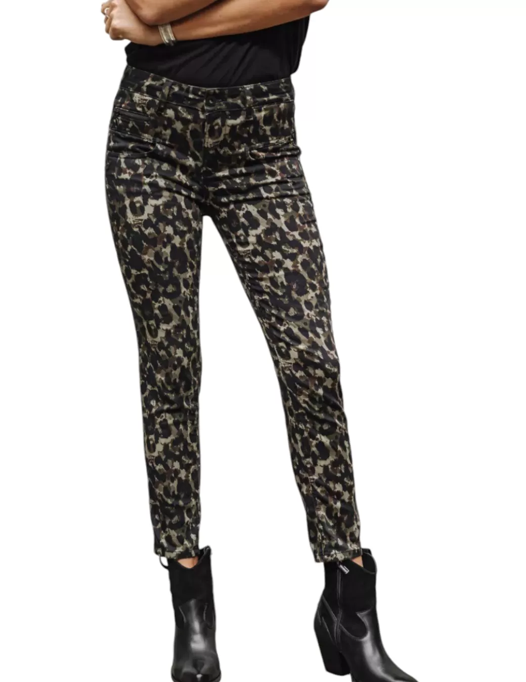 Flash Sale FREEMAN Pantalon ALEXA MARSH Animal Print