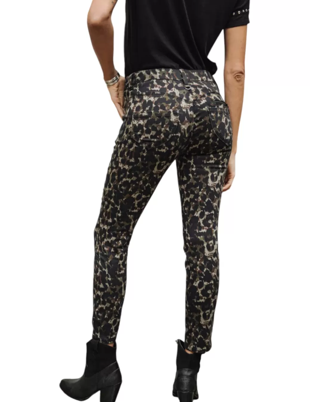 Flash Sale FREEMAN Pantalon ALEXA MARSH Animal Print