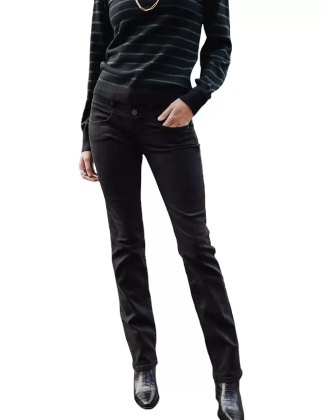 Shop FREEMAN Pantalon MADIE NEW Negro