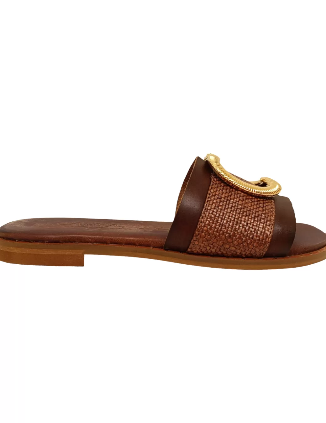 New Caryatis SANDALIA PALA 6280 CAMEL Marron