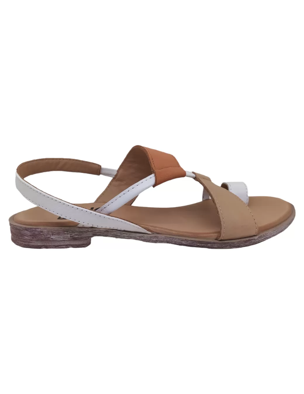 Clearance Bueno SANDALIA PLANA Marron