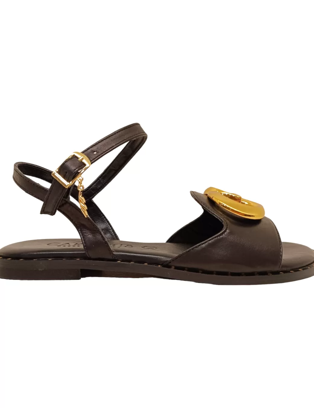 Fashion Caryatis SANDALIA TIRA ADORNO 6294 NEGRA Negro