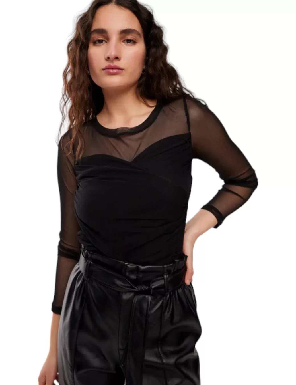 Best Sale Mioh TOP Hackman Tul M/L Negro