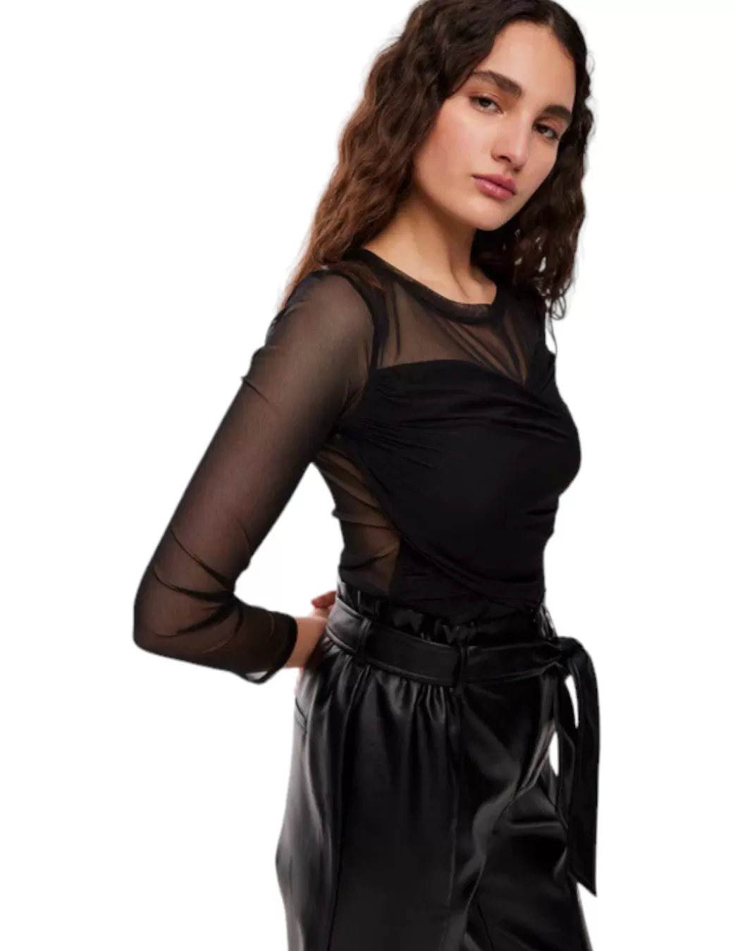 Best Sale Mioh TOP Hackman Tul M/L Negro