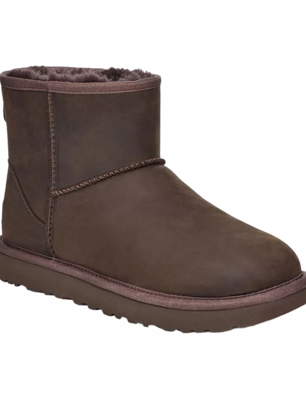 Flash Sale UGG MINI LEATHER CHOCOLATE Marron