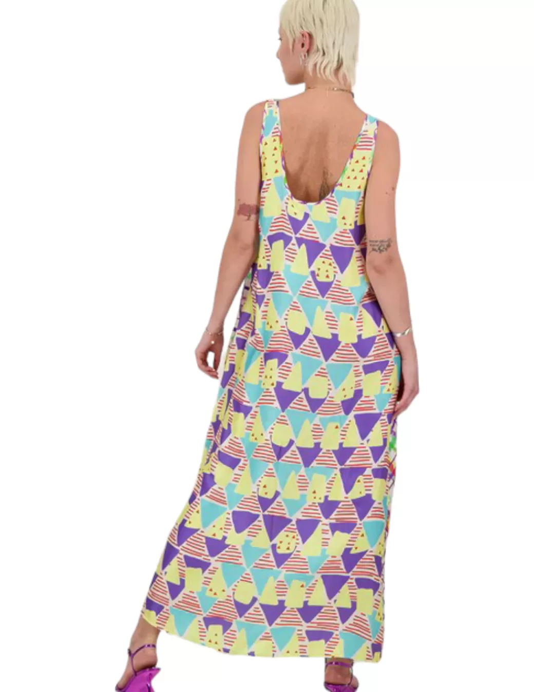 Sale ME369 Vestido 124L70796 Estampado Multicolor