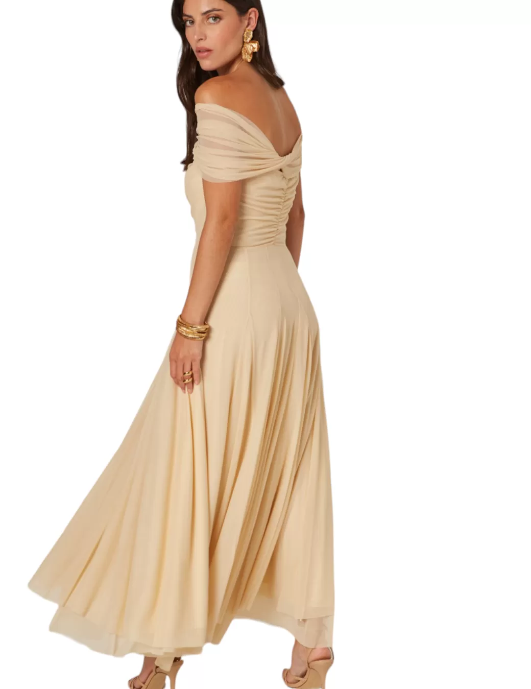 Best Masavi Vestido 2416 Nude Beige