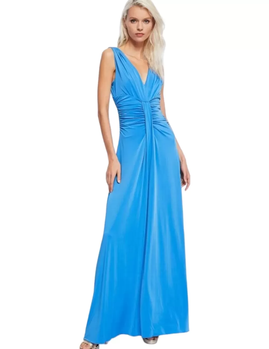 Online Gaudi Vestido Largo 311FD14004 Azul