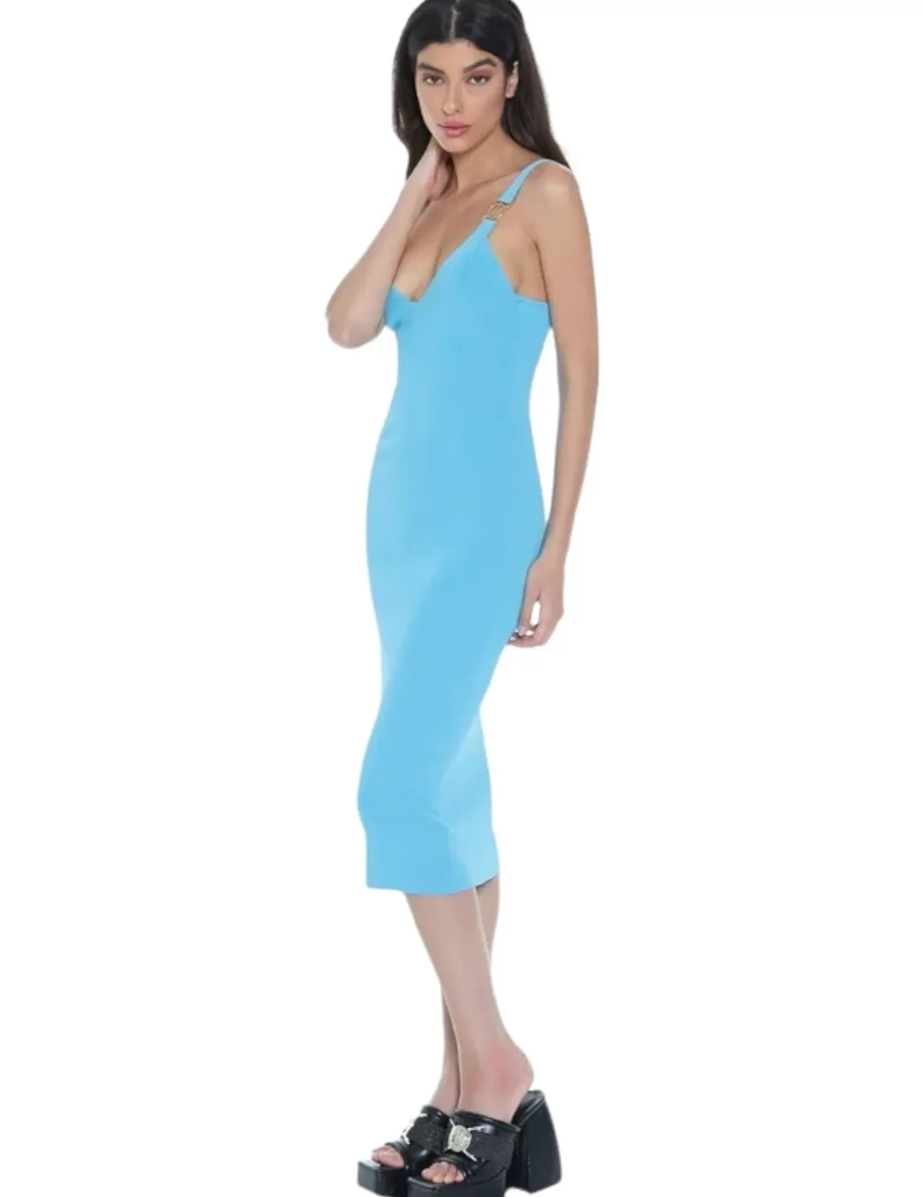 Online Relish Vestido Situla Canalé Azul