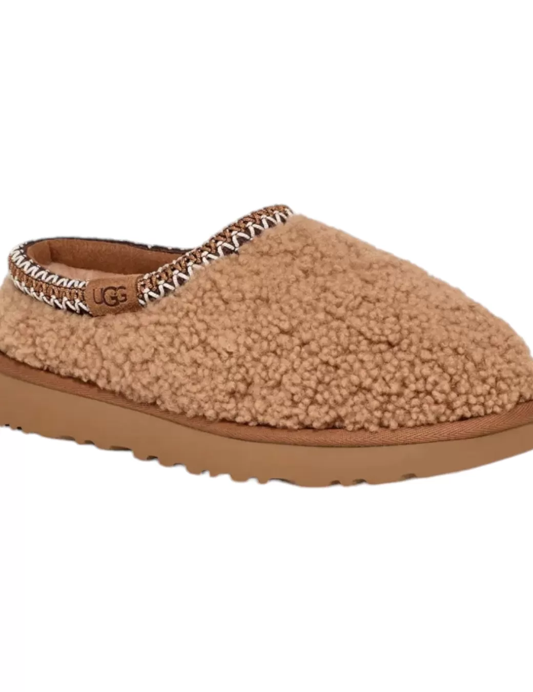 New UGG W Tasman Maxi Curly Camel Beige