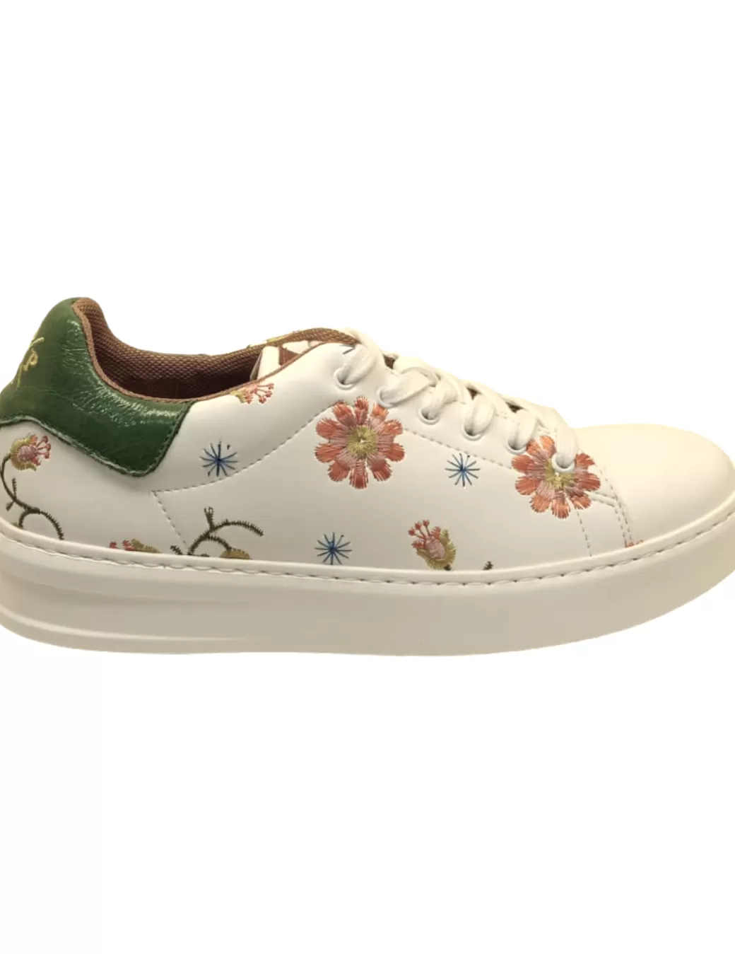 Cheap Popa Zapatilla Sneaker Vicort Flores Blanco