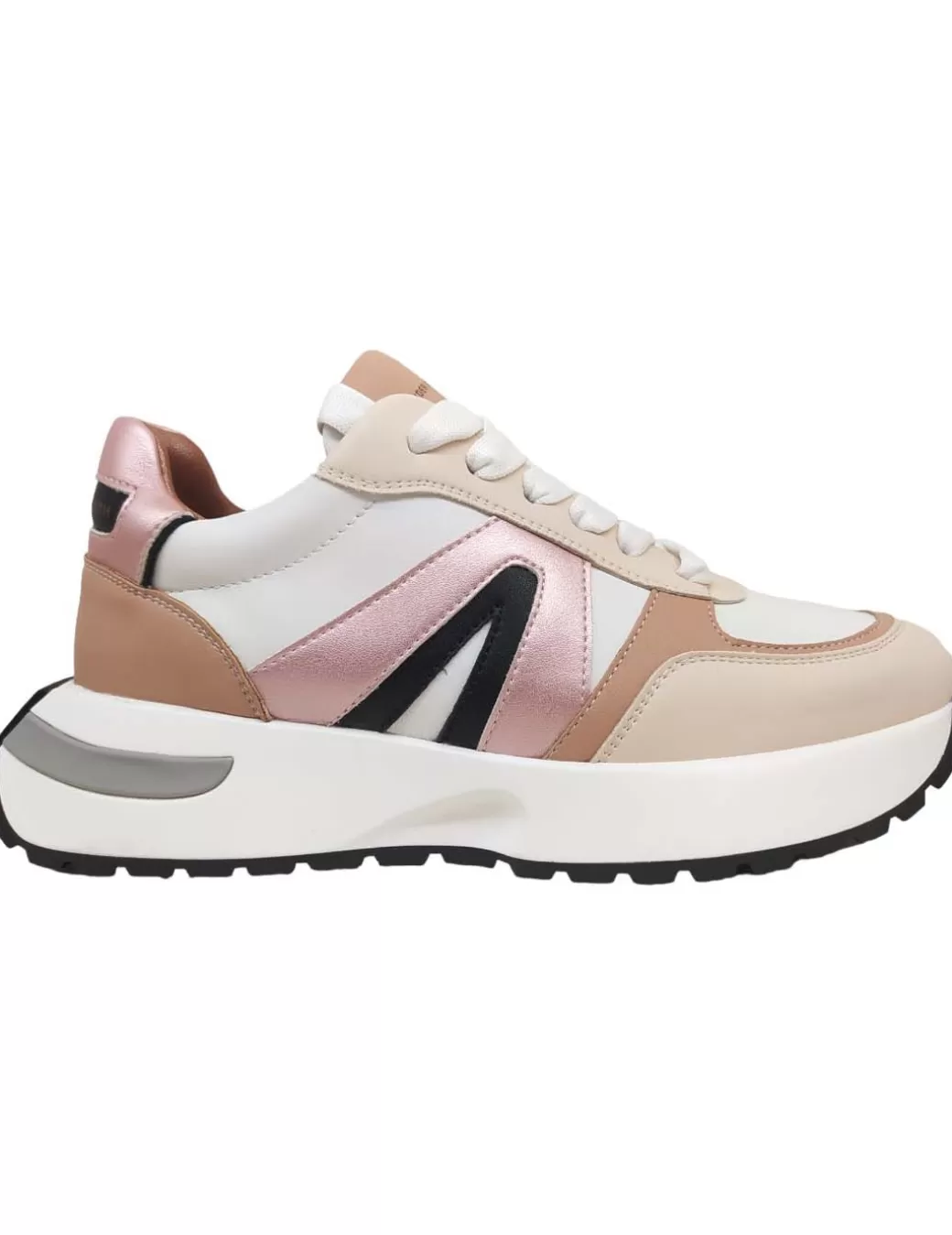 Best Sale Alexander smith Zapatilla Sneaker Hyde Ivory Rose Rosa