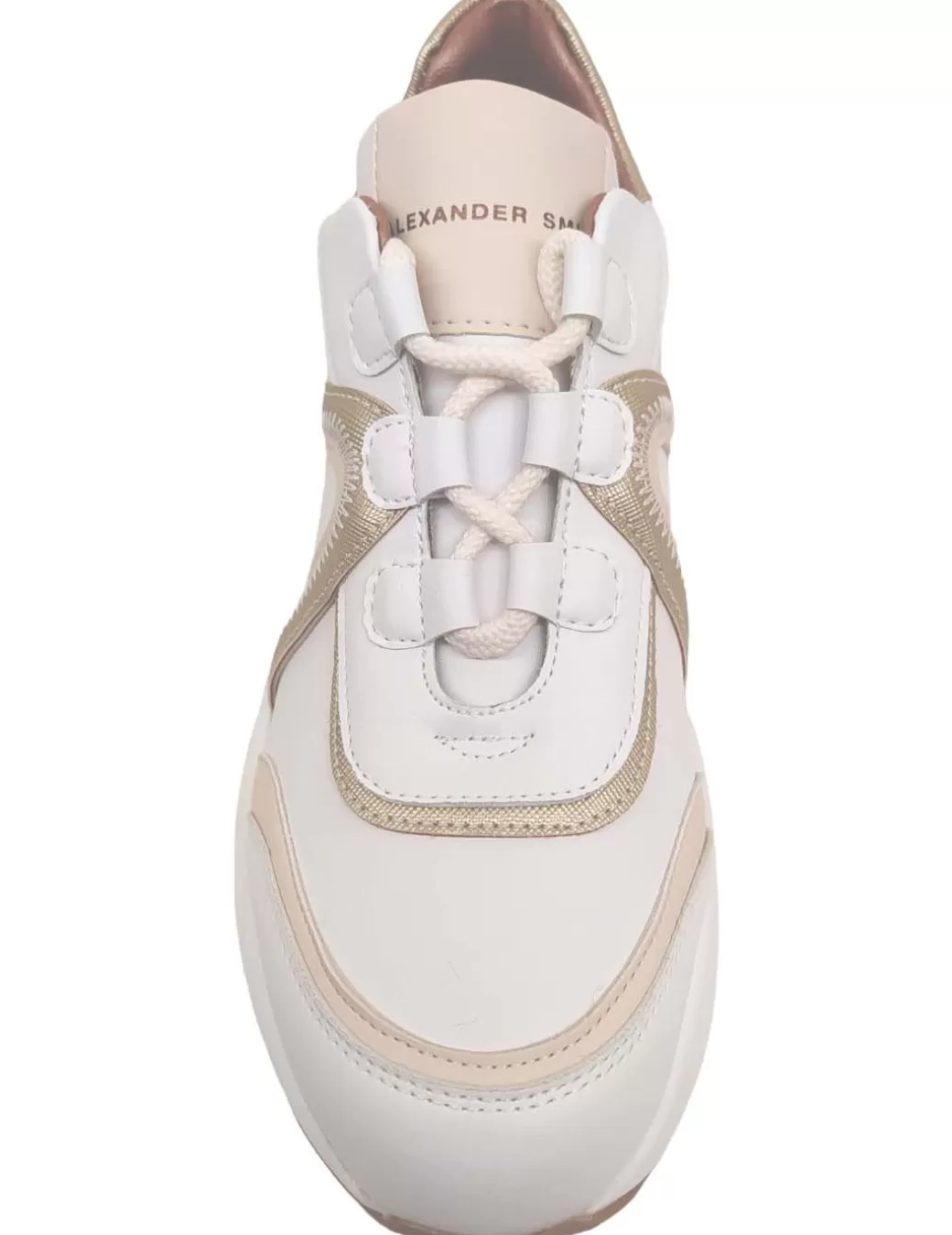 Sale Alexander smith Zapatilla Sneaker Marble White Gold Blanco