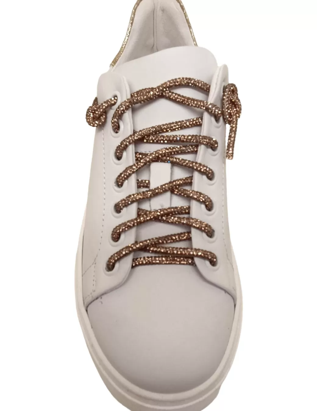 Fashion Divinie Follie Zapatilla Sneaker Sw01 Divine / Oro Blanco