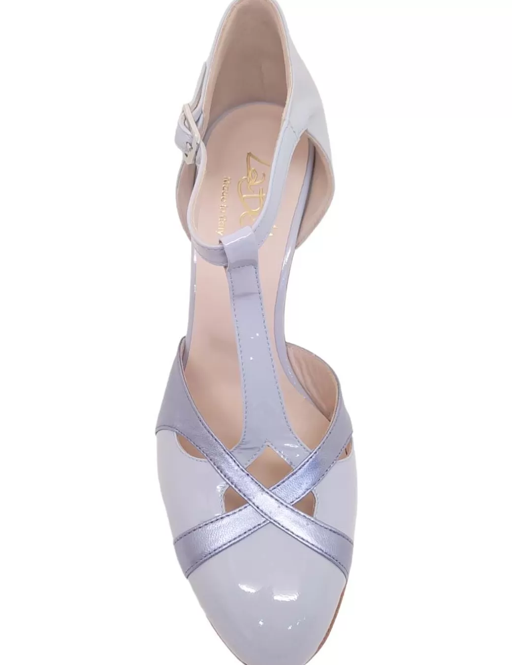 Clearance LA BELLE Zapato De Tacón T Strap Combinado Jayne Azul