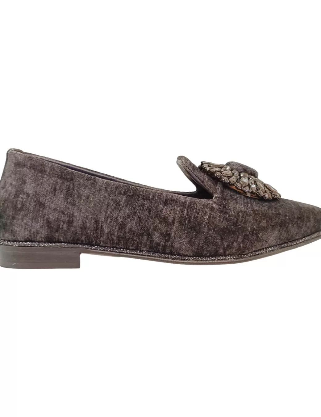 New ZOE ITALY ZAPATO JOYA PICO Gris