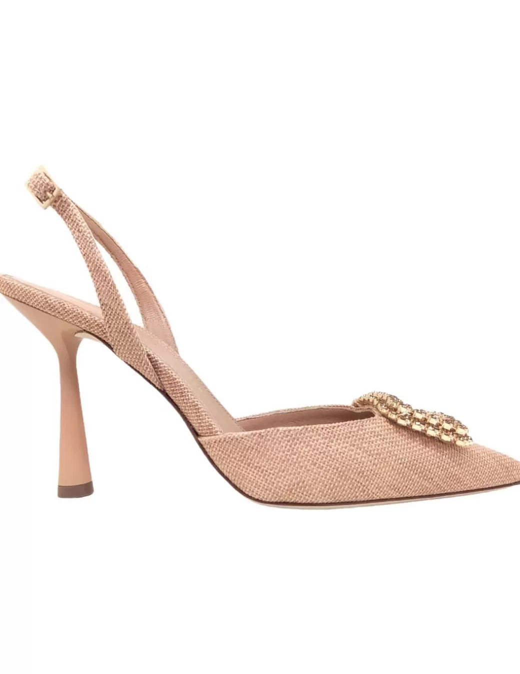 Cheap CHANTAL Zapato Salón Joya Slingback Camel Beige