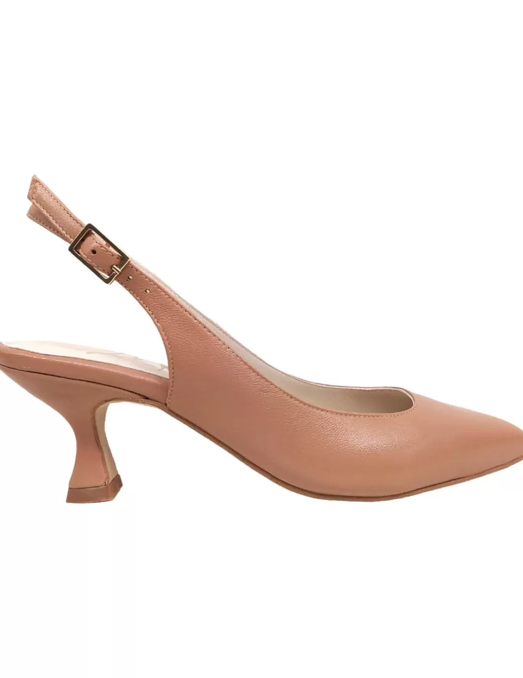 Online ESCALZIA Zapato Salón Slingback Lucía Camel Beige