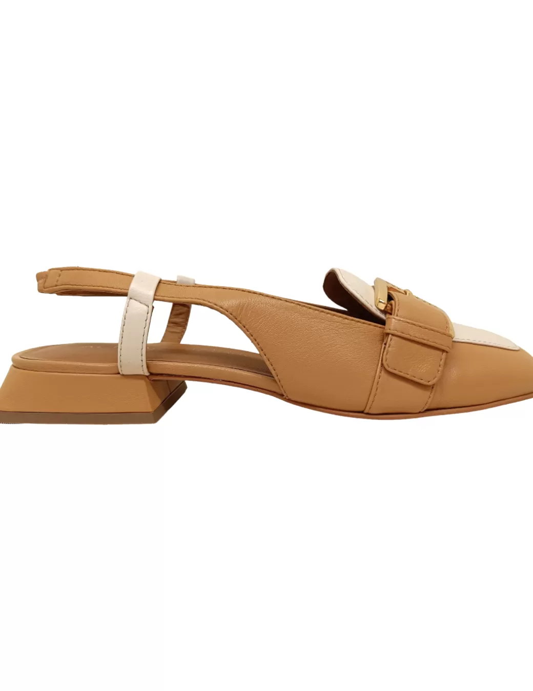 Shop Altraofficina Zapato Sling Back Ao0301 Beig Beige