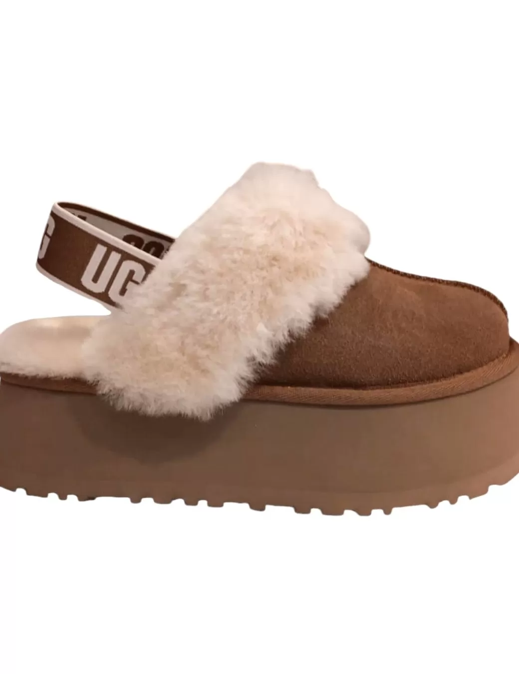 New UGG Zueco W Funkette Marron