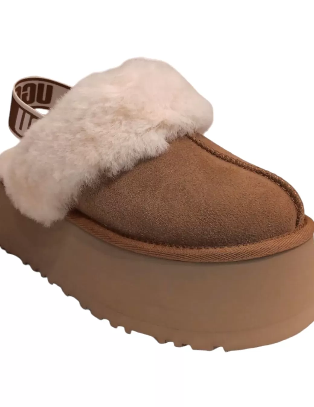 New UGG Zueco W Funkette Marron